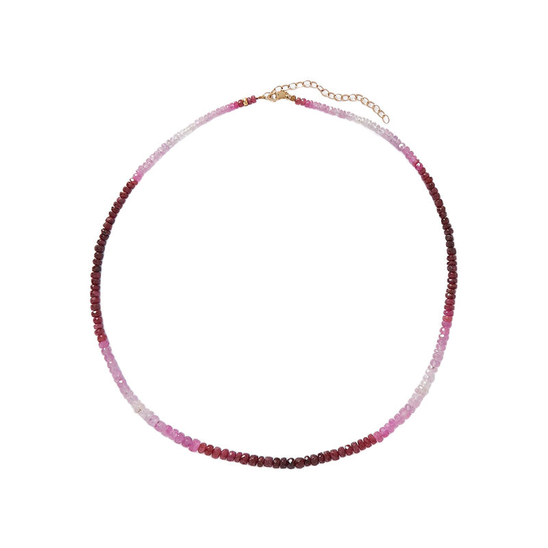 Jia Jia - Arizona Gold Ruby Necklace