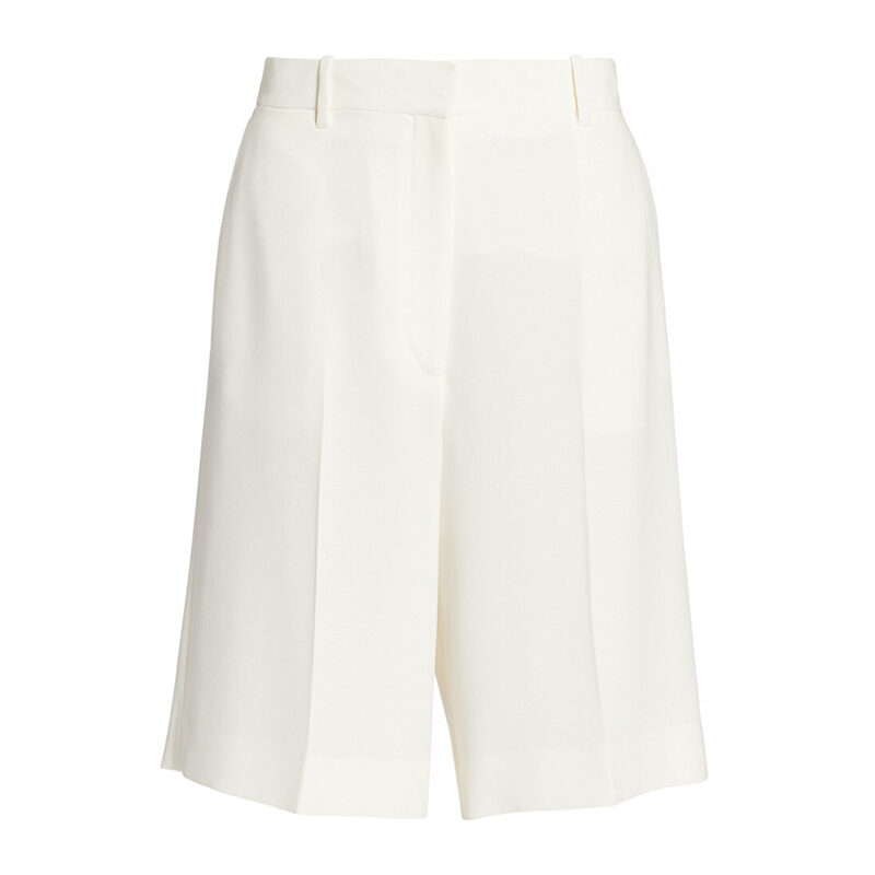 The Row - Trin Tailored Crepe Shorts