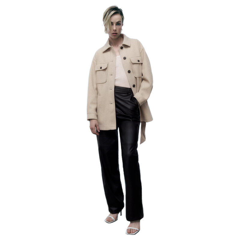 Zara - Soft Belted Overshirt