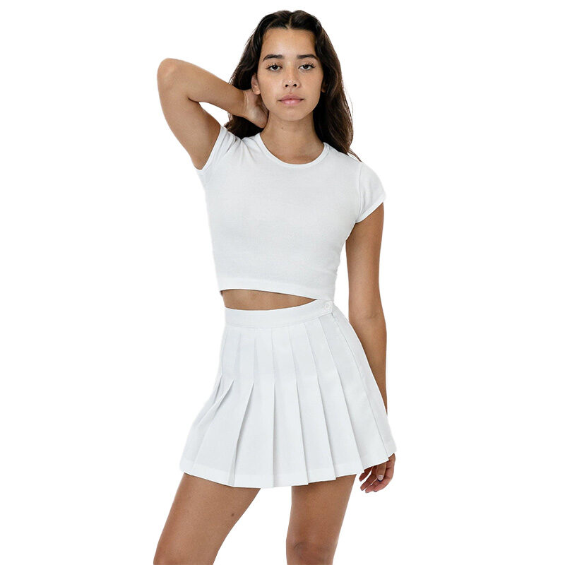 Los Angeles Apparel - White Tennis Skirt