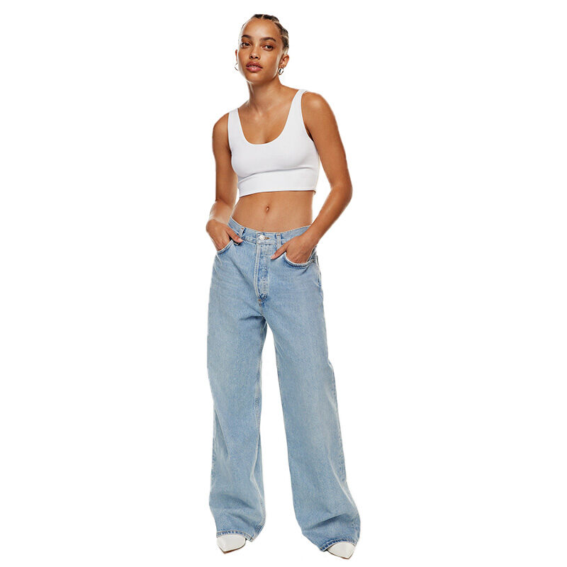 Agolde - Low Rise Baggy Jeans