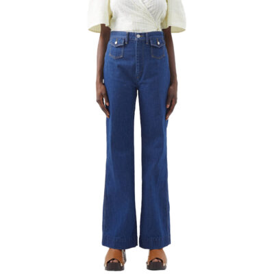 Re/Done - 70s Pocket Wide-Leg Jeans