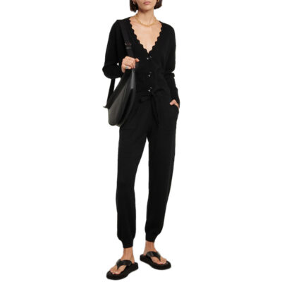 Jardin des Orangers - Black Cardigan