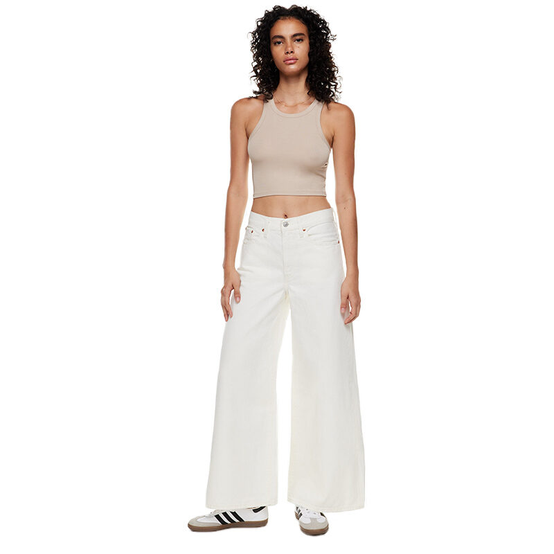 Levi’s - White Wide Leg Jeans