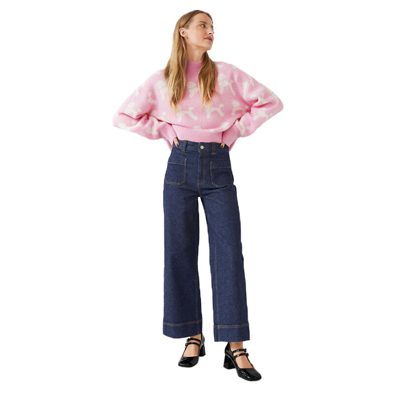 & Other Stories - Wide Leg Patch Pocket Jeans