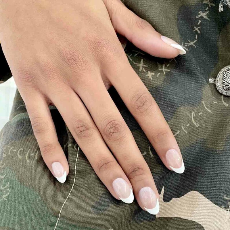 Deep-Curved French - Absolute White