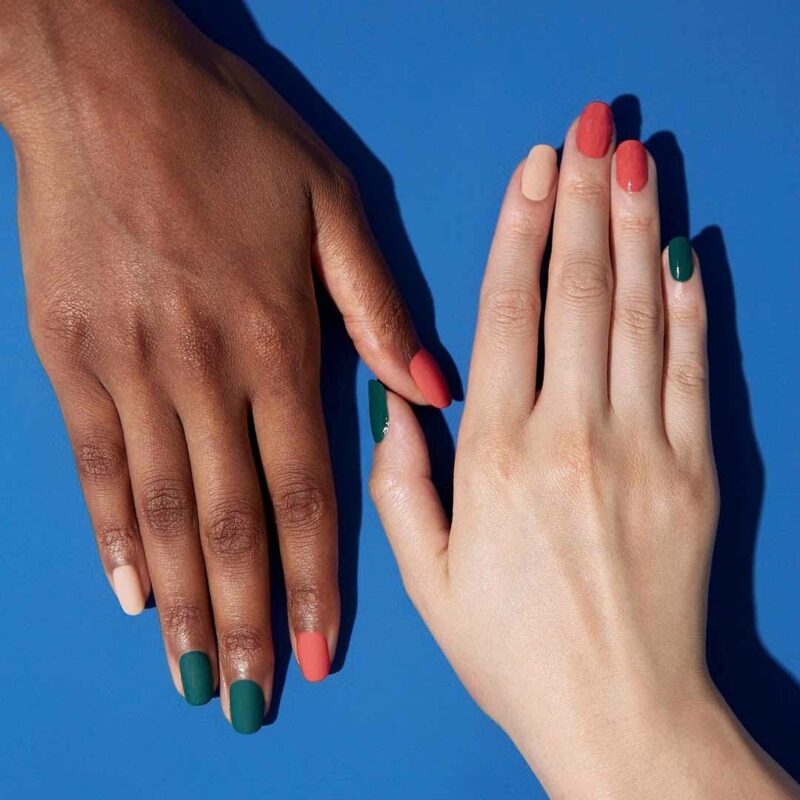 Fall Foliage - Tila + Sinopia + Nostalgia + Matte Maker Matte Top Coat + Top Gloss Top Coat