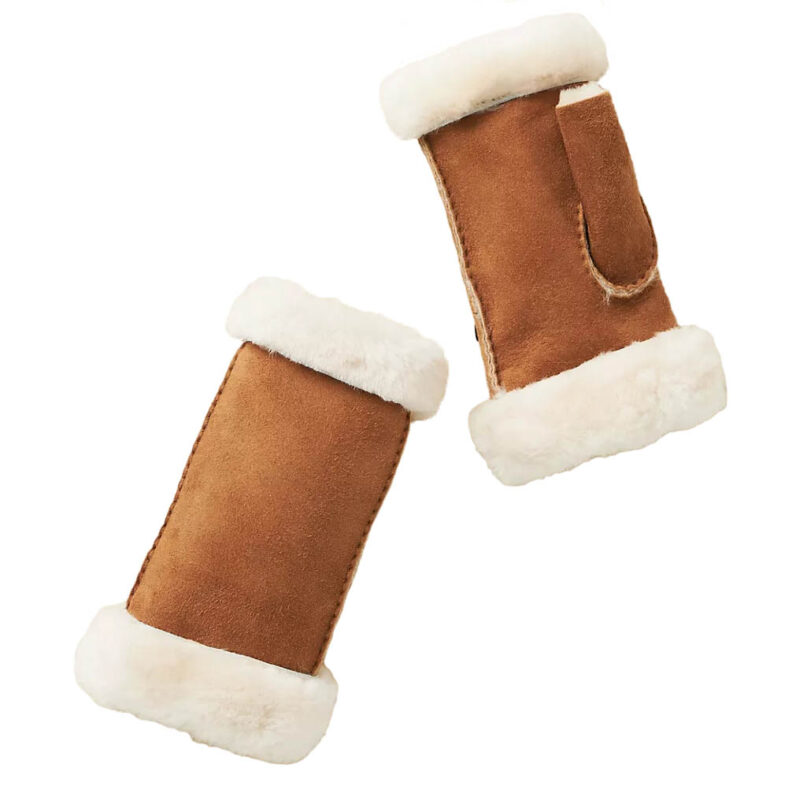 Ugg - Sheepskin Fingerless Gloves