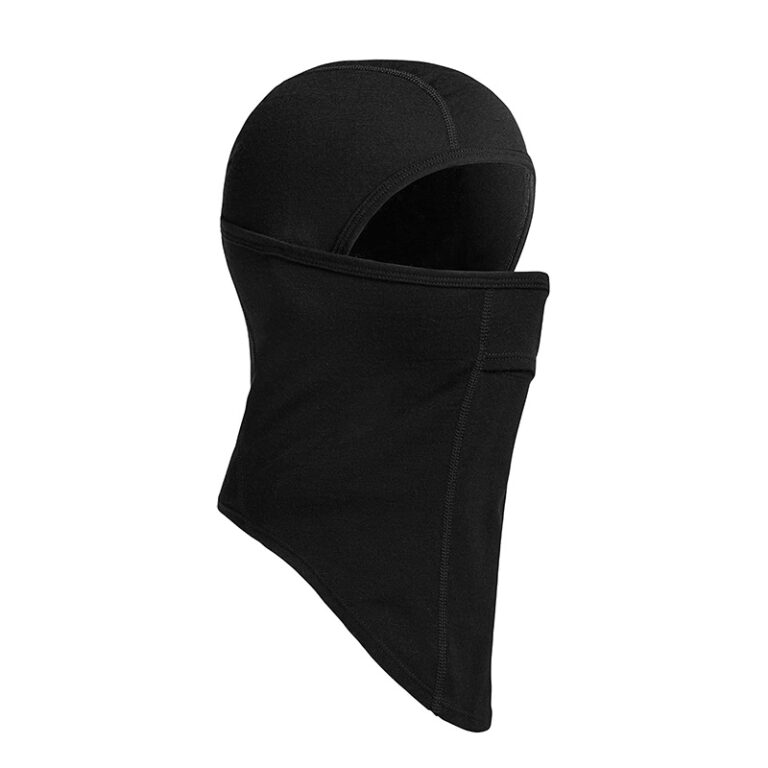EVD-X Balaclava Negra Secado Rápido UV Protección Deportes Y Moto
