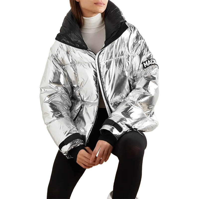 Mackage - Mylah Quilted Metallic Down Ski Jacket