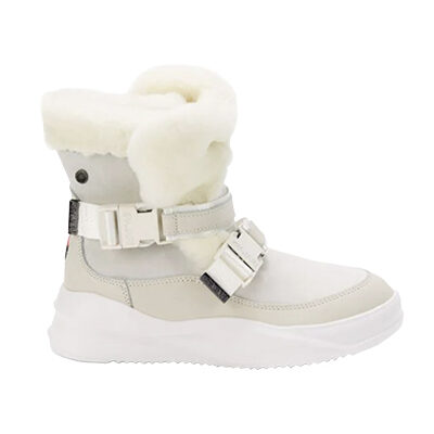 PAJAR - Avi Shearling Trim, Suede & Leather Ankle Boots