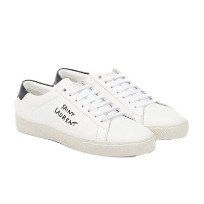 Saint Laurent - Court Classic Leather Sneakers