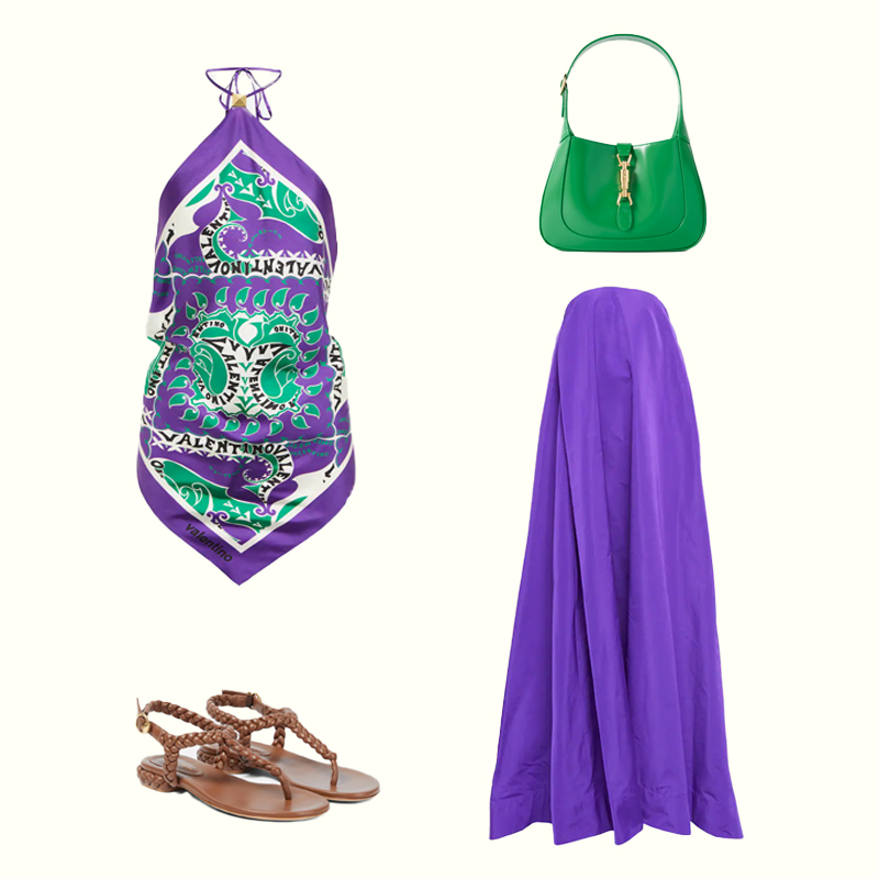 Bangkok Outfit: Purple Dream - Outfit Items