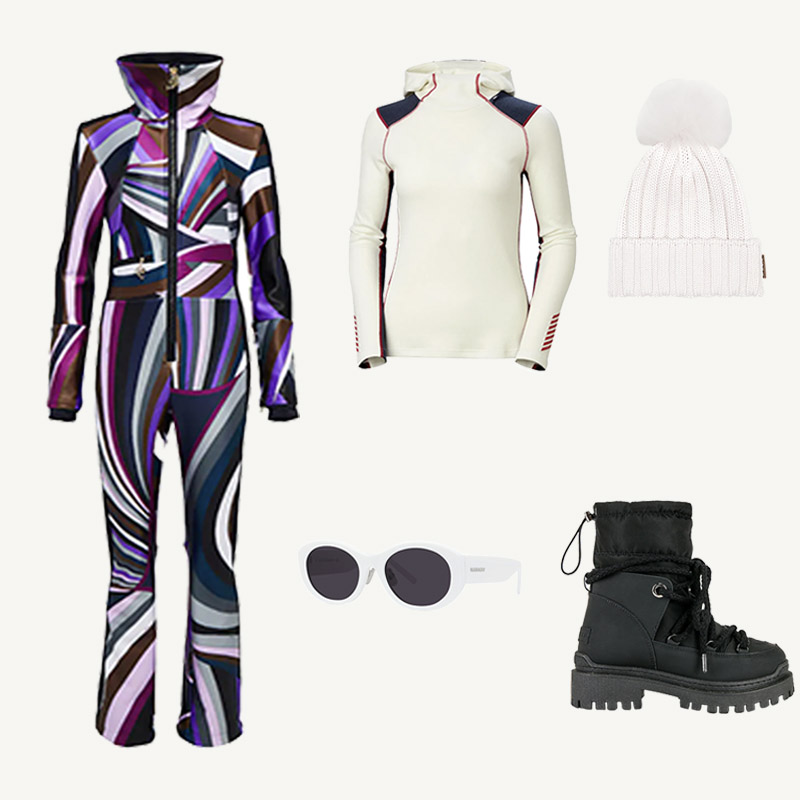 2. Apres Ski Outfit: St. Moritz, Switzerland - Outfit Items