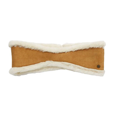 Ugg - Reversible Leather & Shearling Headband