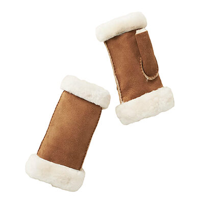 Ugg - Shearling Fingerless Gloves