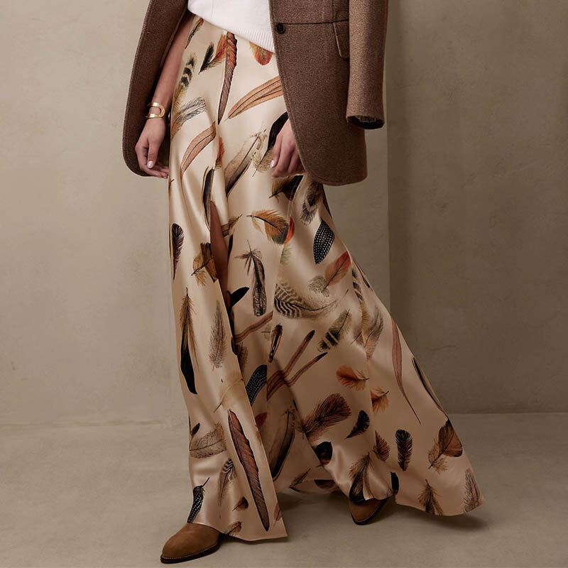 Banana Republic  - Eterno Silk Maxi Skirt