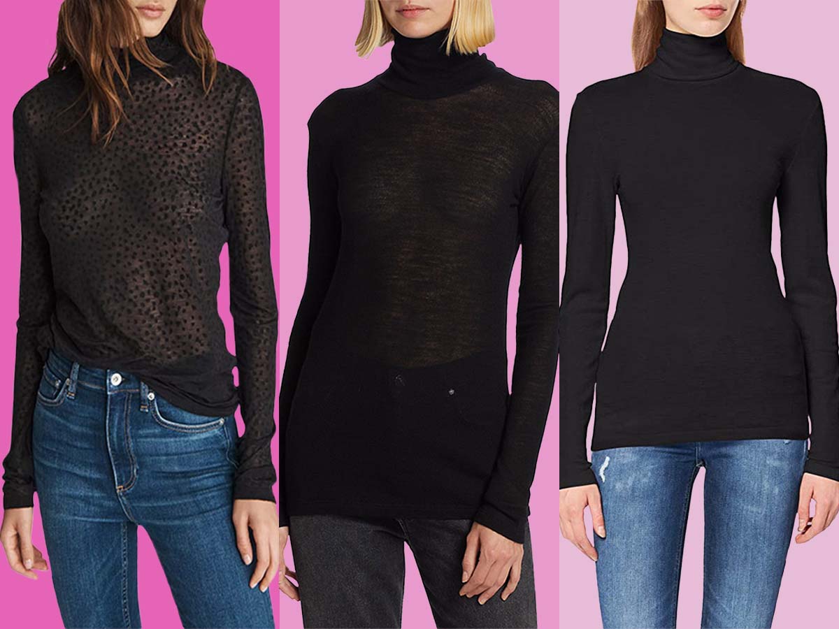 Our Favorite Black Turtlenecks You’ll Live In