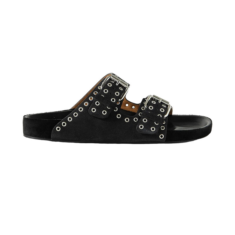 Isabel Marant - Lennyo Studded Leather Slides