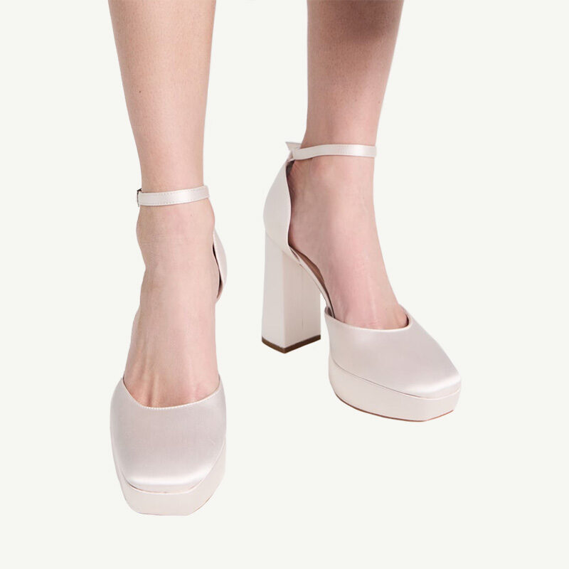 14 Best White Heels for Walking - Viva Cabana