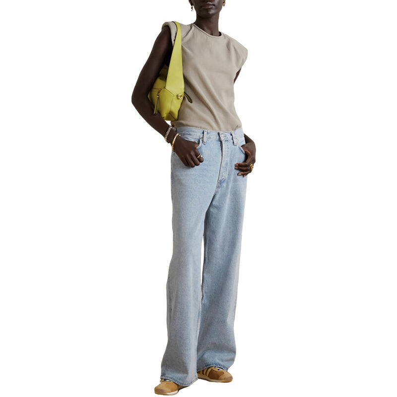 AGolde - Baggy Low-Slung Organic Jeans