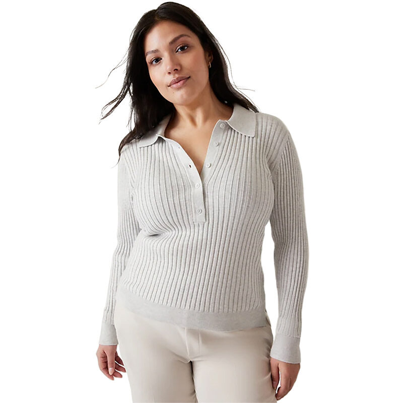 Athleta - Sweet Bay Henley Sweater  