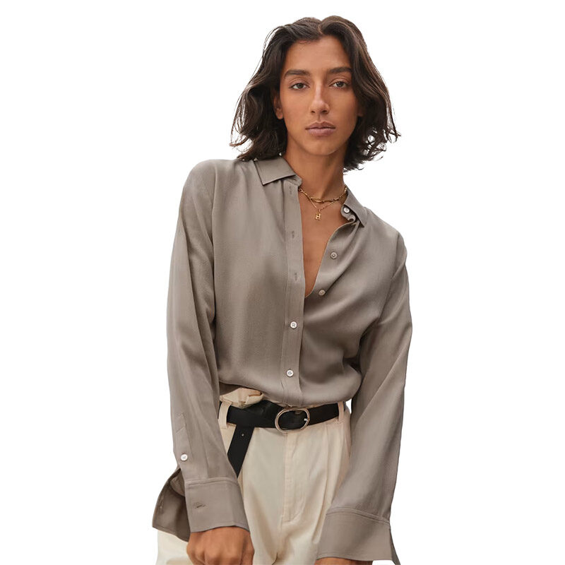 Everlane - The Clean Silk Relaxed Shirt