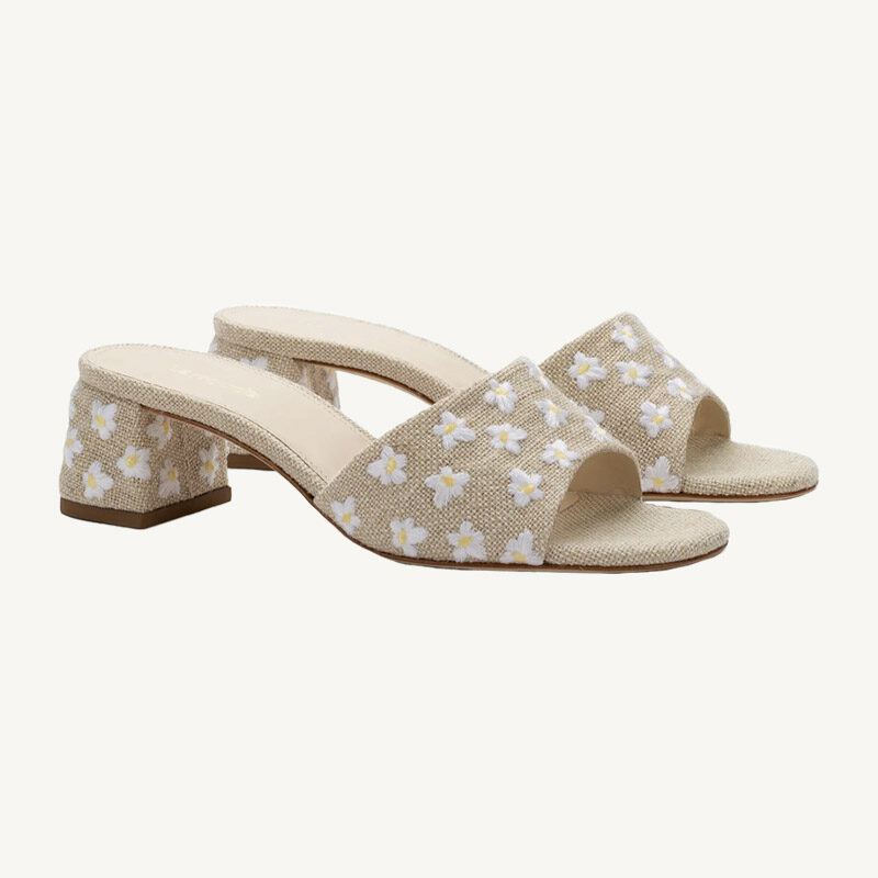 Larroude - Brigitte Block Heel Sandals