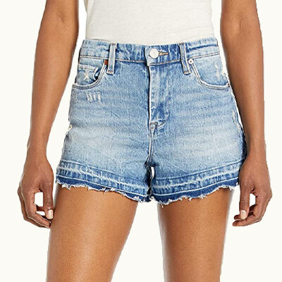 True Religion - Riley Big T Rolled Hem Short