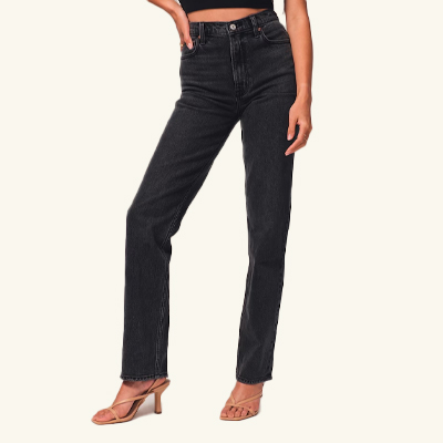 Abercrombie & Fitch - Ultra High Rise 90s Straight Jean