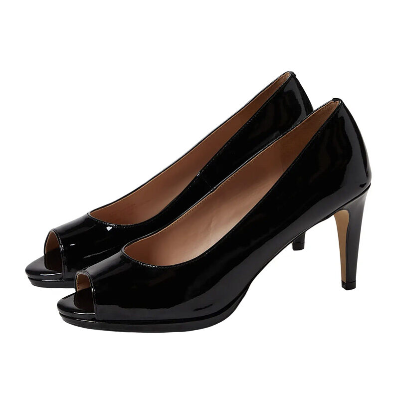 Cole Haan  - Drado Peep-Toe Platform Pump 80 mm