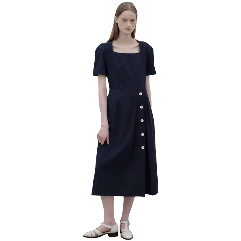 LOEUVRE - Square Neck Dress