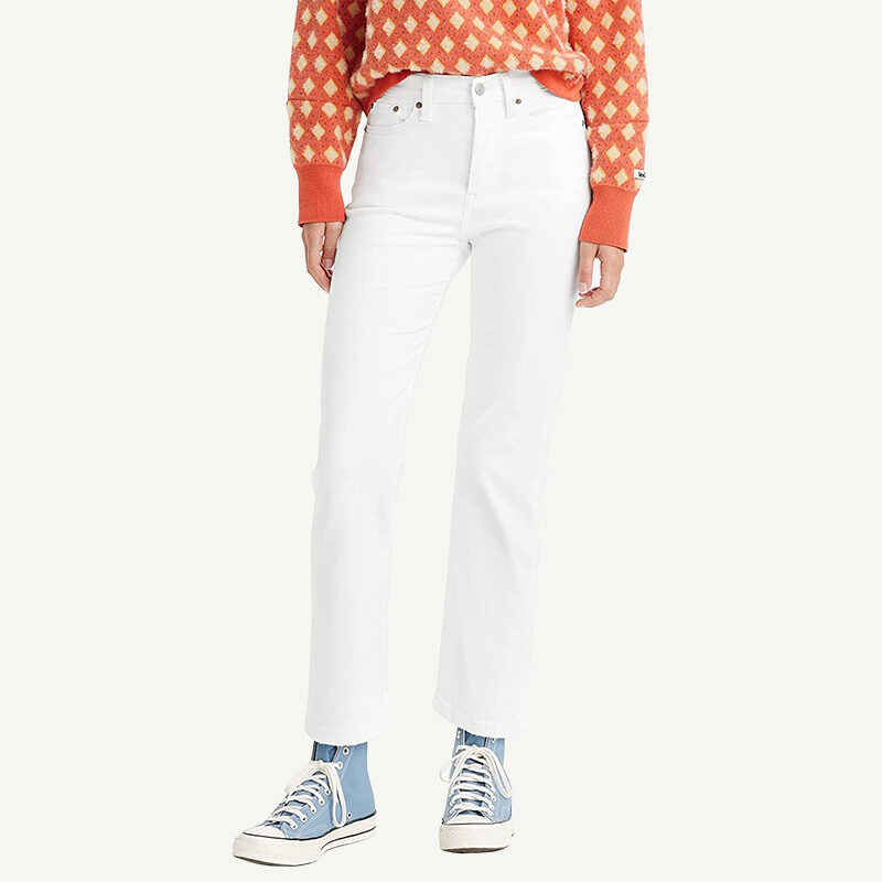 Levi’s - Wedgie Straight White Jeans