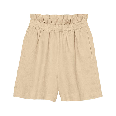 The Drop - Priya Pull-On Linen Short