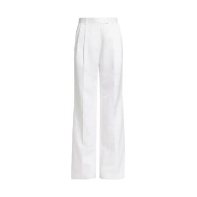 Helmut Lang - Linen-Blend Pleated Trousers