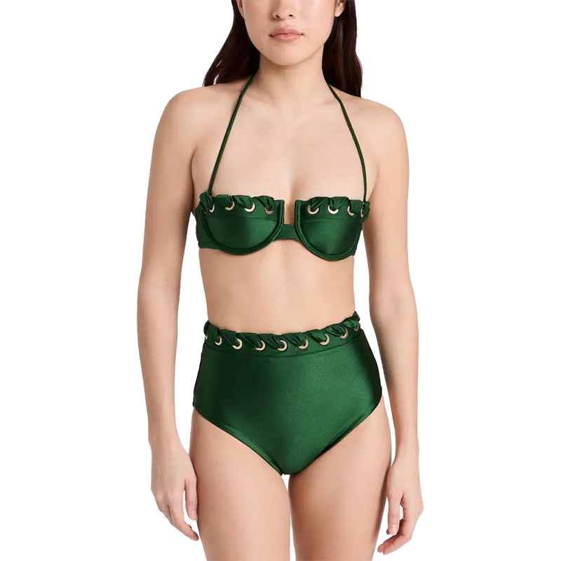 Zimmermann - Devi Eyelette Balconette Bra